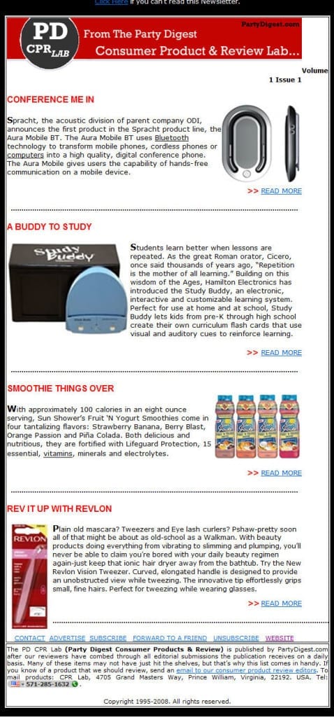 Consumer Product Review Lab 1