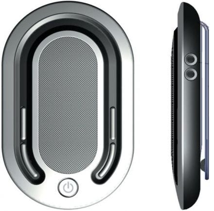 Speakerphone Allows Hands-Free Communication Using a Mobile Device