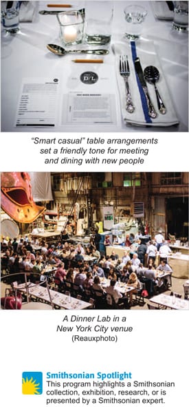 Dinner Lab at the Smithsonian
