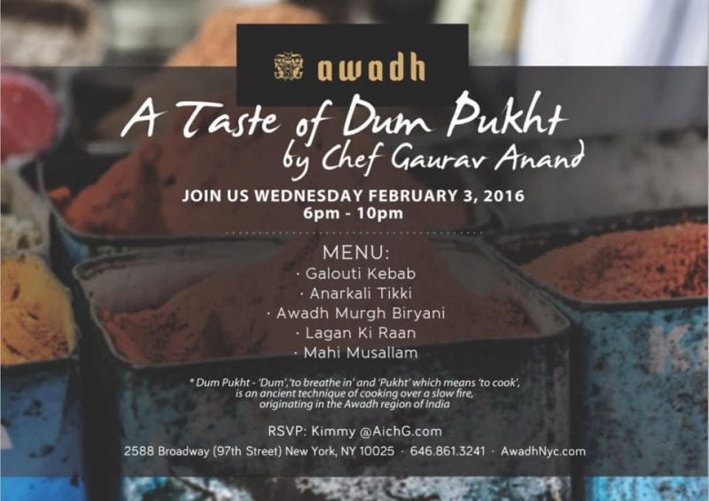 A Taste of Dum Pukht