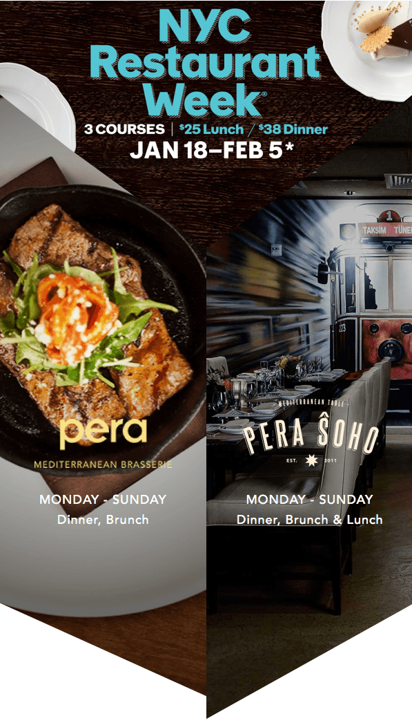 Pera – Restaurant Week