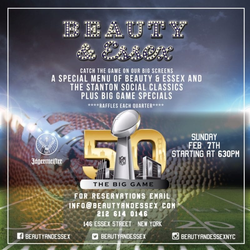 Beauty and Essex Superbowl