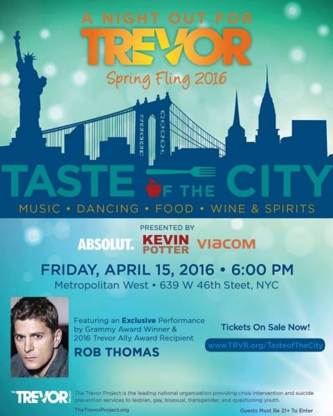 A Night Out for Trevor Invite