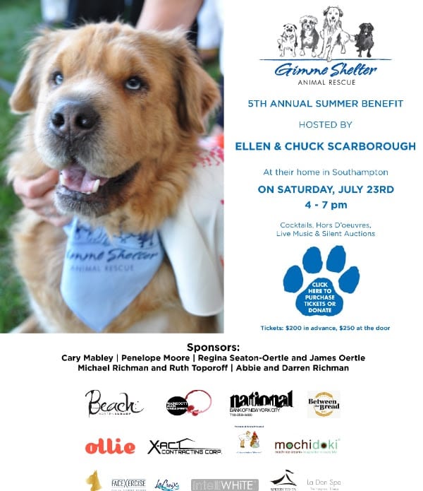 Gimme Shelter Summer Benefit