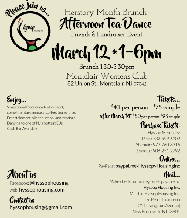 Womyn’s “Her” Story Brunch & Tea Dance
