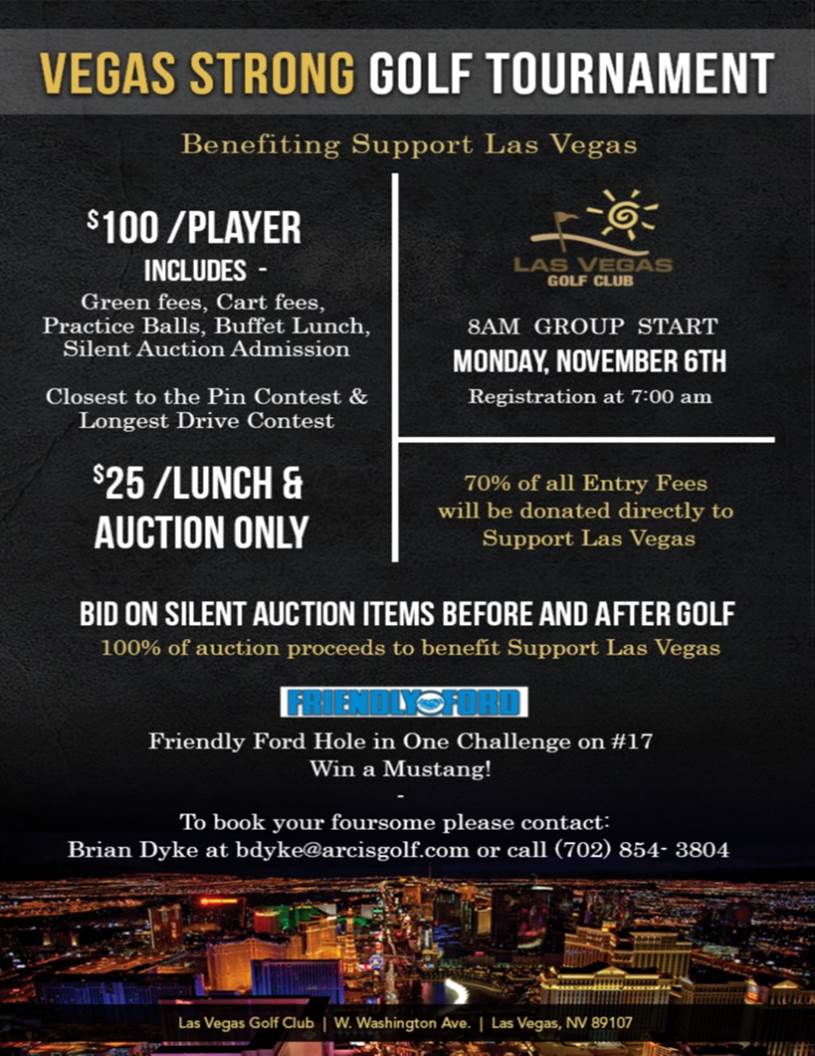Vegas Strong Golf Tournament
