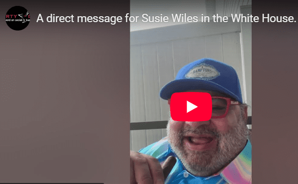 A Direct Message for Susie Wiles in the White House