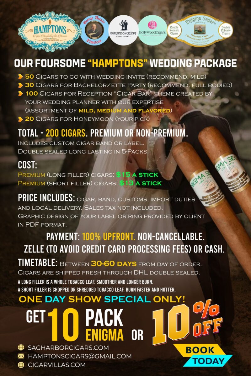 Sunday Only Special Sale for Weddings