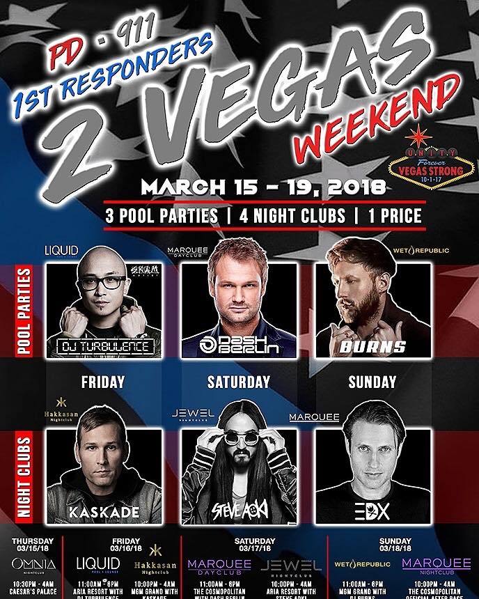 Police and Fire Appreciation During Baker to Vegas Weekend