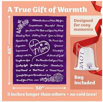 Mom Blanket – Butter Tree