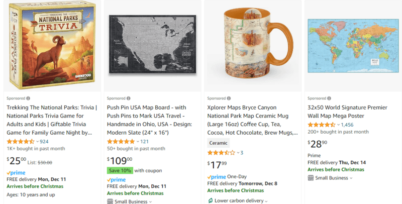 Xplorer Maps are Great Gifts