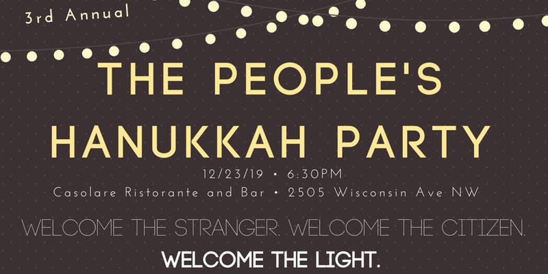 3rd Annual People’s Hanukkah Party