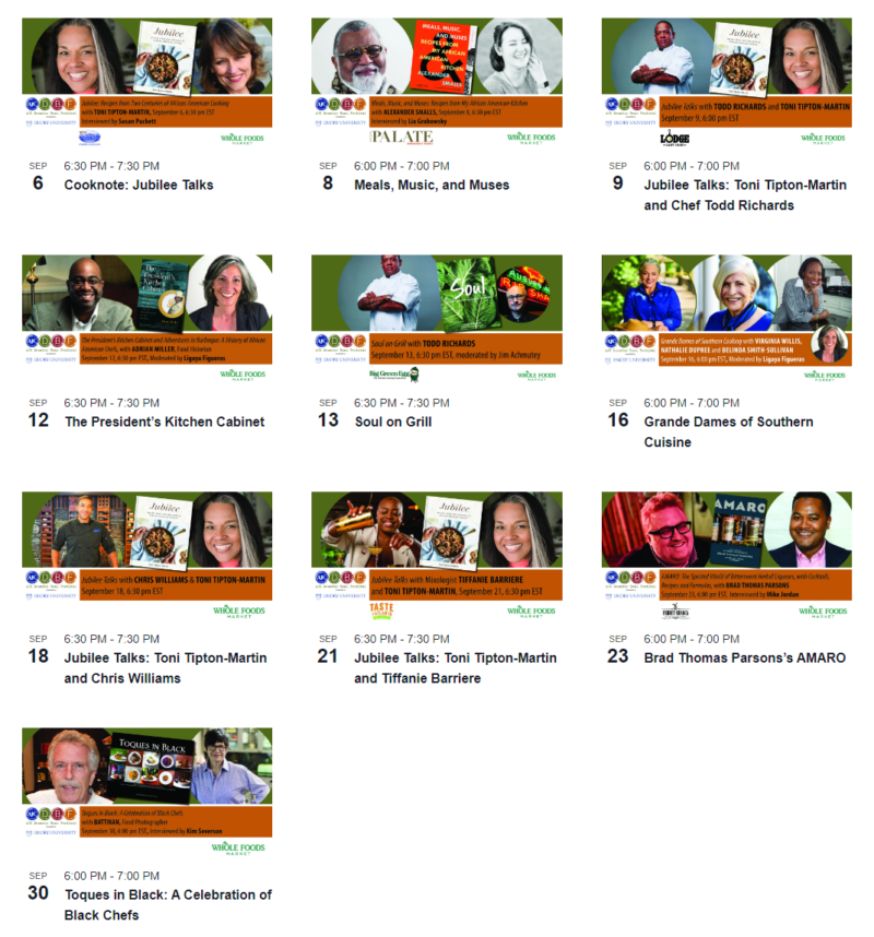 Culinary Conversations at the 15th Annual Decatur Book Festival