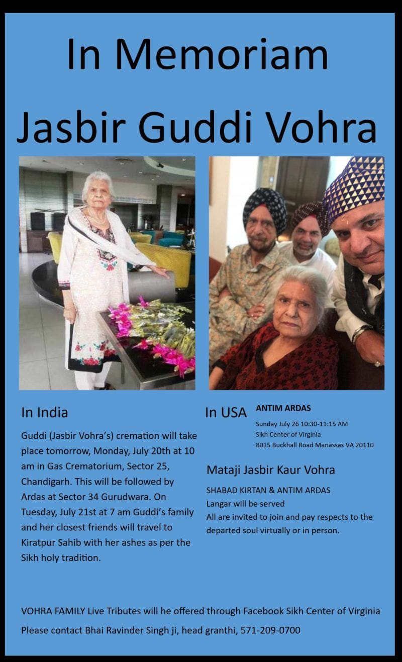 The passing of a great lady