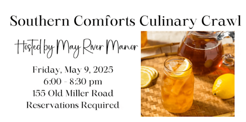 Southern Comforts Culinary Crawl: A Cultural Dinner Event