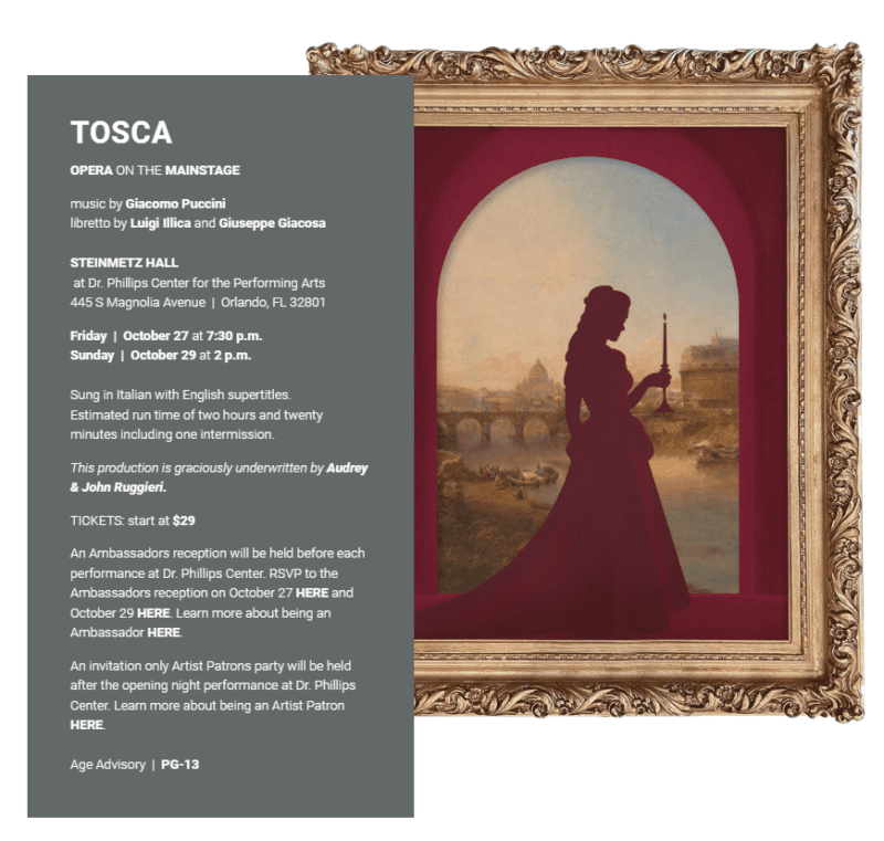 Tosca – Opera Orlando