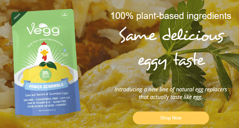 A Plant-Based Egg Substitute with The Same Great Eggy Taste