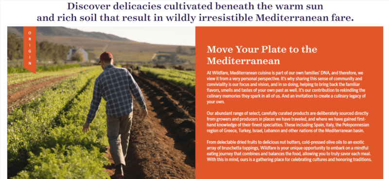 MEET WILDFARE: WILDLY IRRESISTIBLE MEDITERRANEAN FARE TAILOR-MADE FOR THE AMERICAN KITCHEN