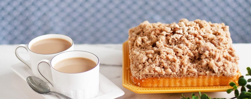 Let them eat (crumb) cake!