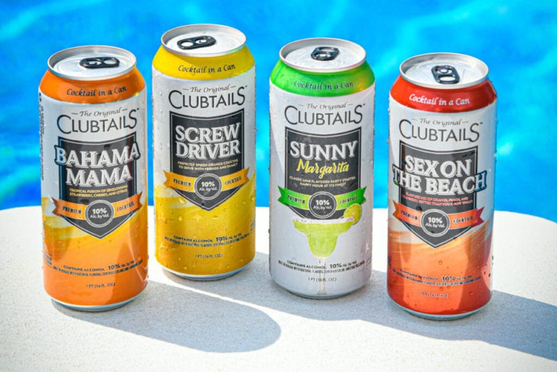 Cocktails in a Can – Clubtails