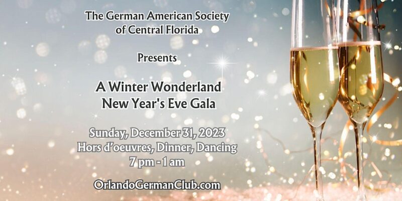 Winter Wonderland New Year’s Eve Gala – German American Society