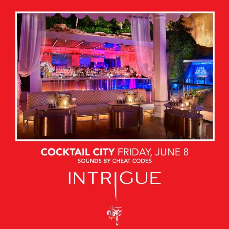 Intrigue Cocktail Social with Cheat Codes