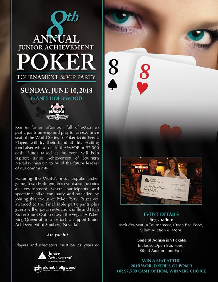 8th Annual Junior Achievement Poker Tournament & VIP Party