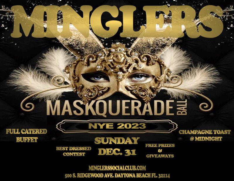 NEW YEAR’S EVE  MASQUERADE FANTASY BALL 2023 – Minglers Club