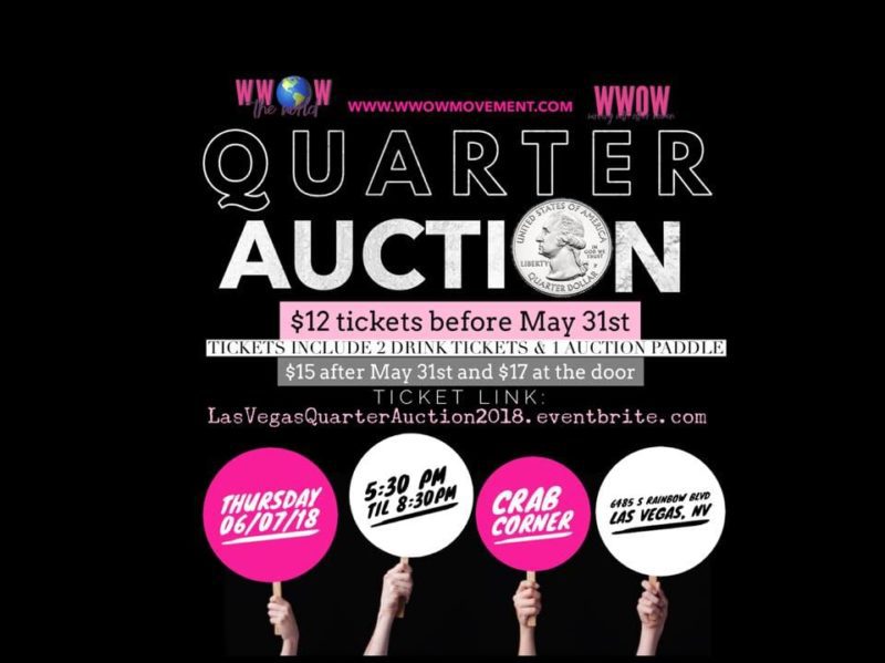 QUARTER AUCTION by WWOW Las Vegas