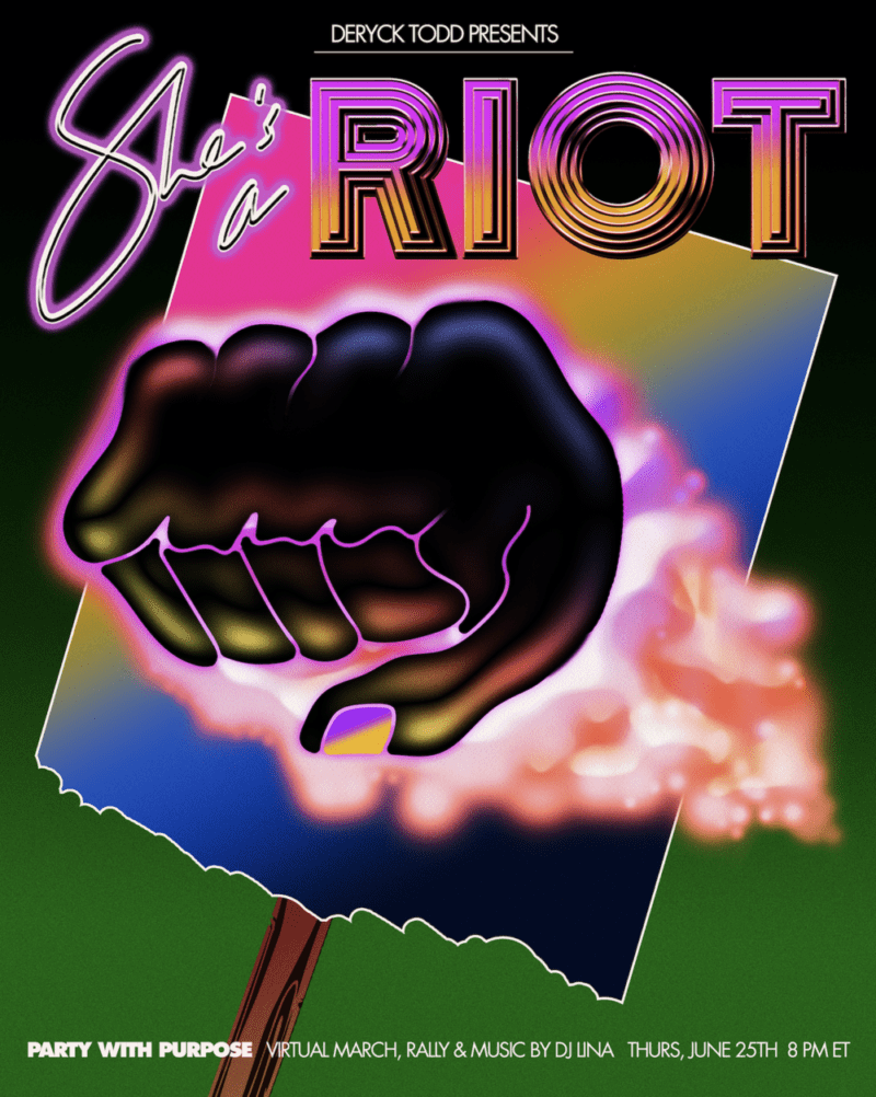 Deryck Todd Presents She’s A Riot