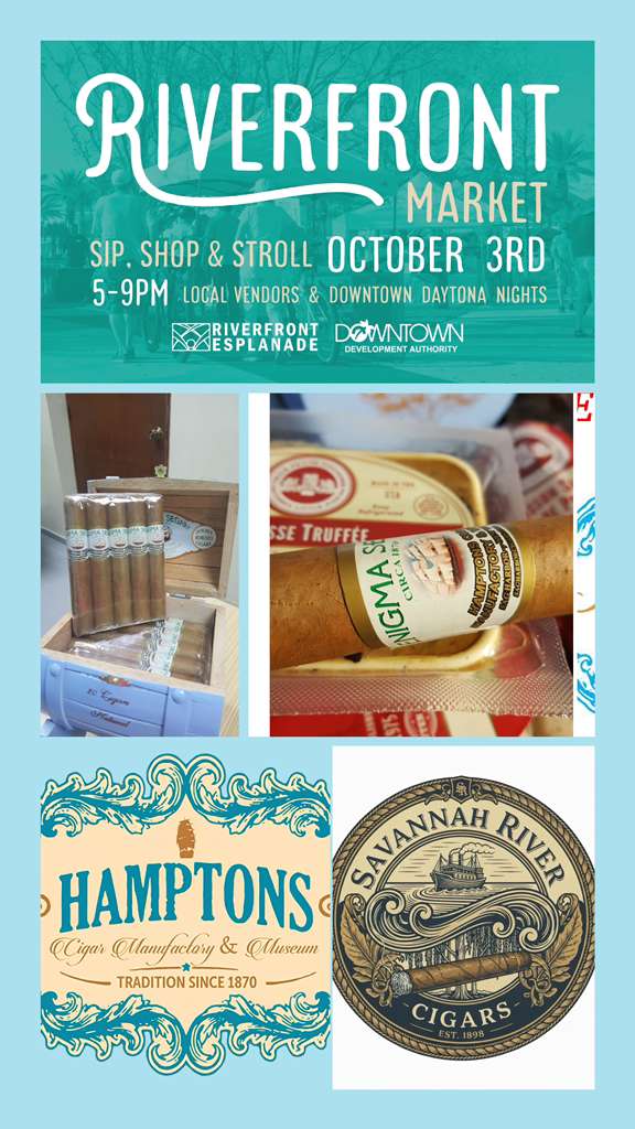 Sip, Shop, and Stroll – Riverfront Market – Daytona