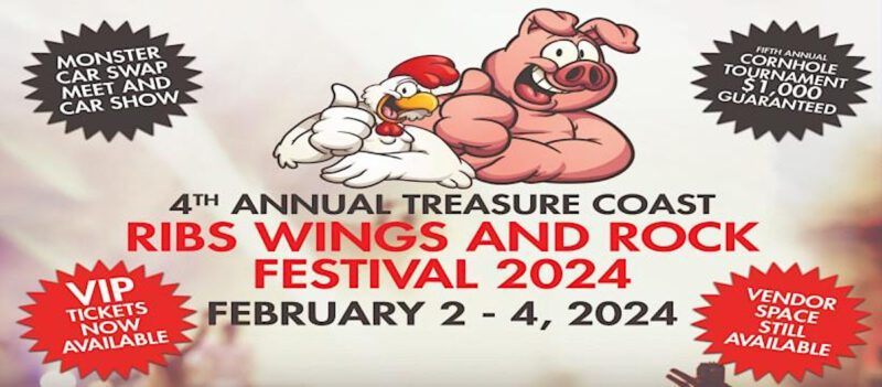 Ribs Wings and Rock Festival – Treasure Coast