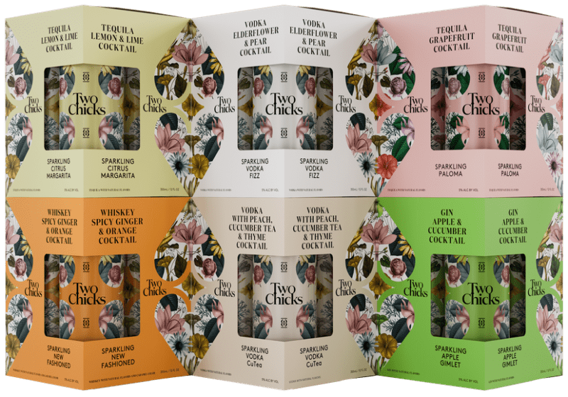 New Cocktails from Two Chicks