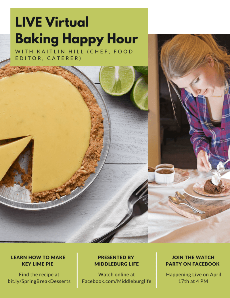Live Virtual Baking Happy Hour