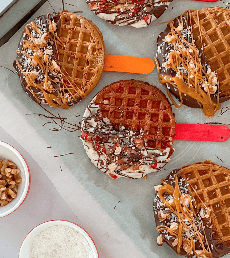EnviroKidz Waffle Pops Recipes