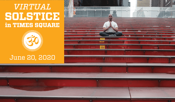 Virtual Solstice in Times Square